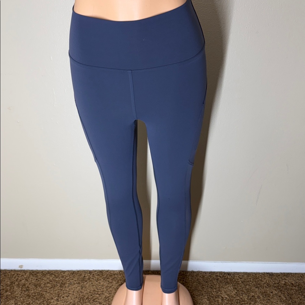 lululemon athletica Slate Blue High-Waist Performance Leggings